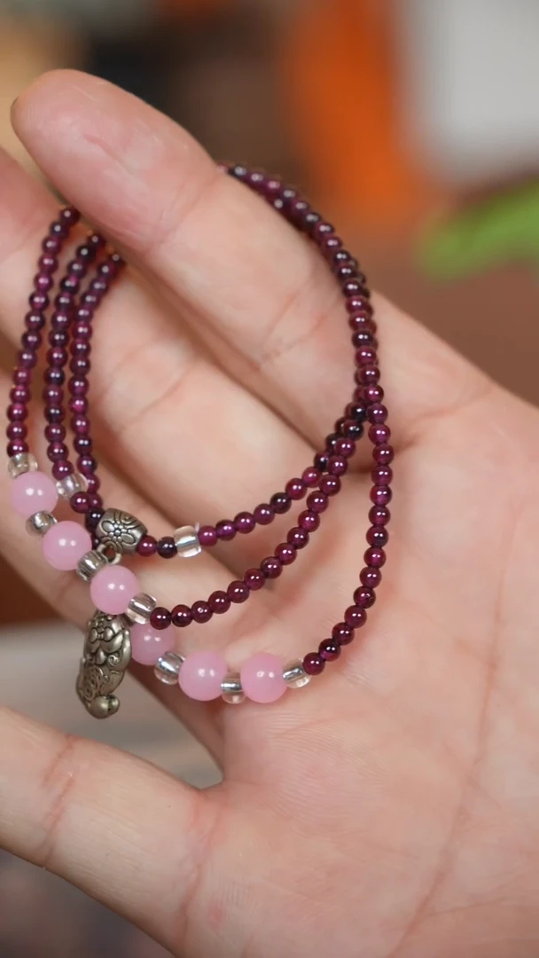 【闪购商品】水晶手绳未镶嵌非金属 红