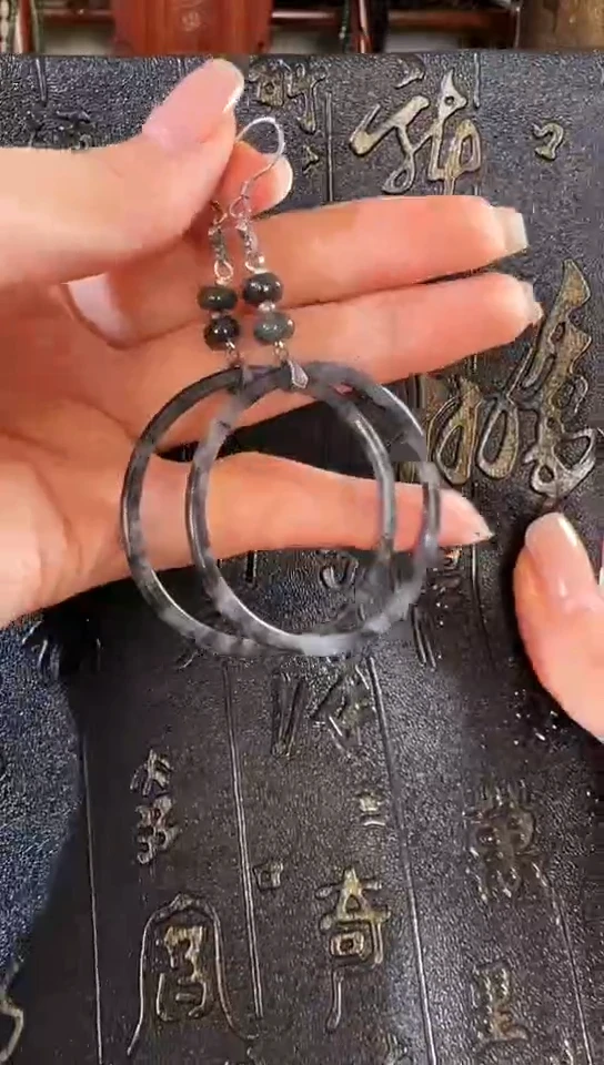 翡翠未镶嵌耳饰111111111