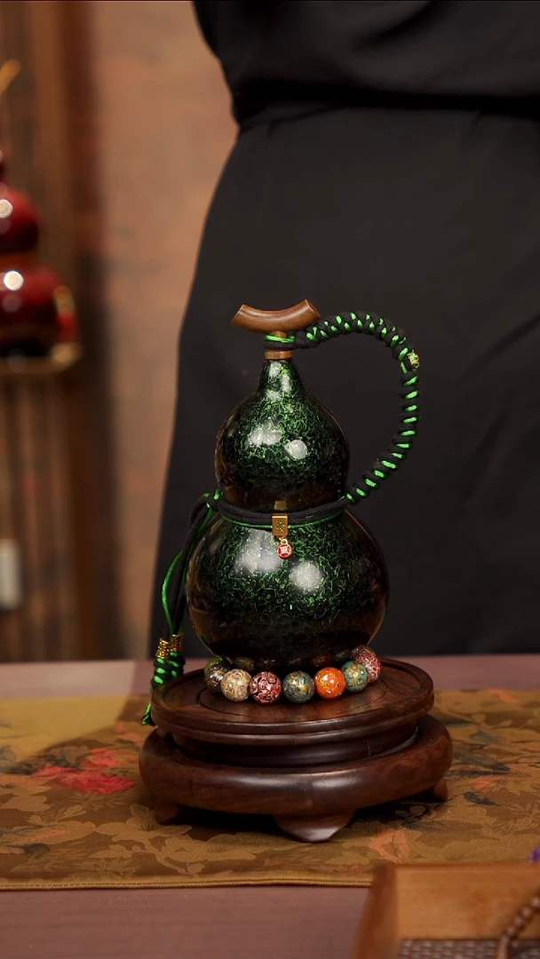 266易林高端工艺大漆酒葫芦--368