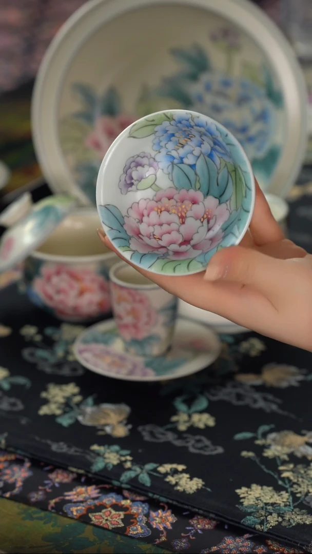 英姐好物分享@@牡丹普洱杯