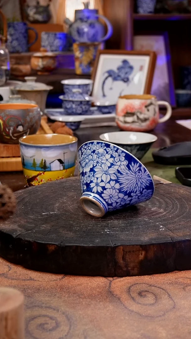 杯子万花手工手绘手工手绘