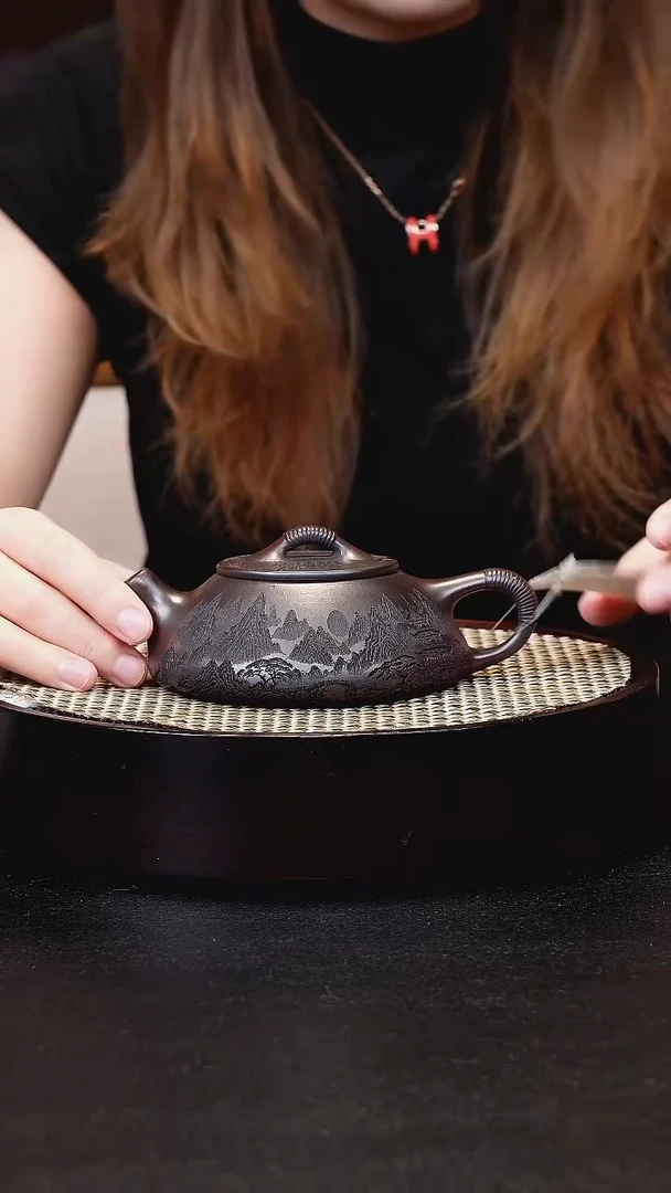 茶壶紫砂宜兴茶壶h451708