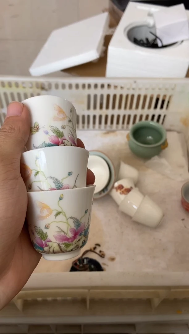 杯子瓷无运费险有瑕疵的摄影的产品有使用过的痕迹有点脏介意勿拍