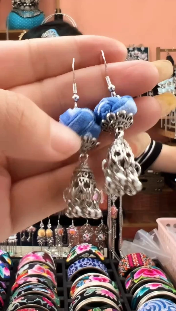 织绣艺枝独绣老绣饰品19