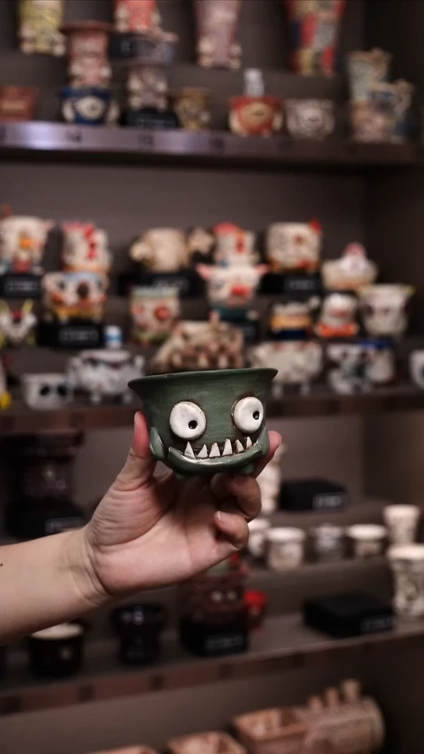 慕**李泰国进口手工花盆个性创意花盆