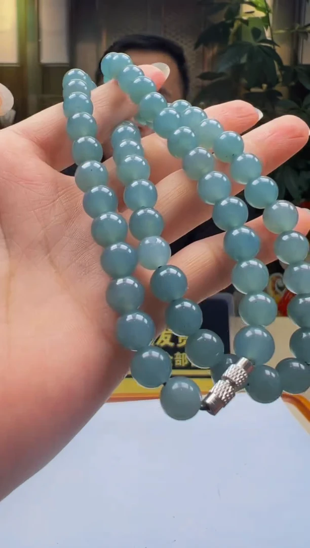 翡翠未镶嵌颈饰YY2025-7-23-13