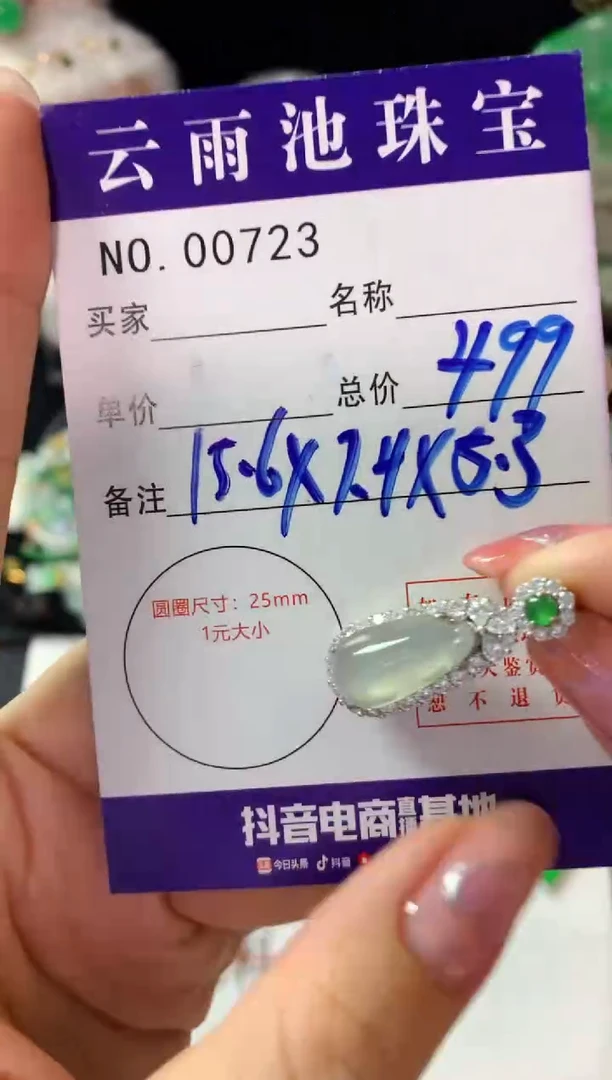 颈饰银S925镶嵌翡翠翡翠