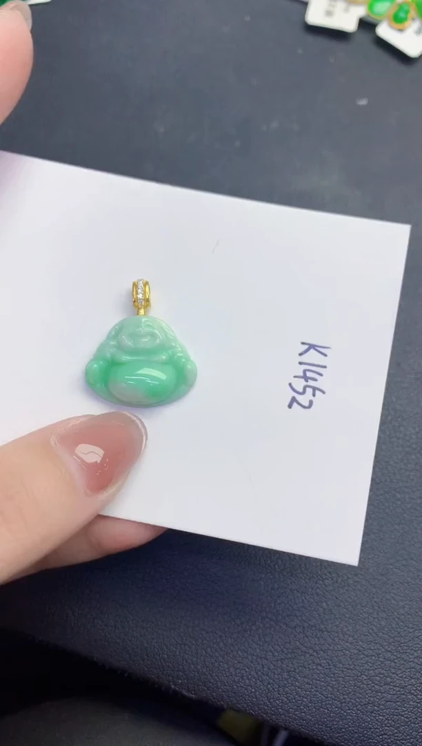 颈饰未镶嵌翡翠缅甸天然翡翠A货