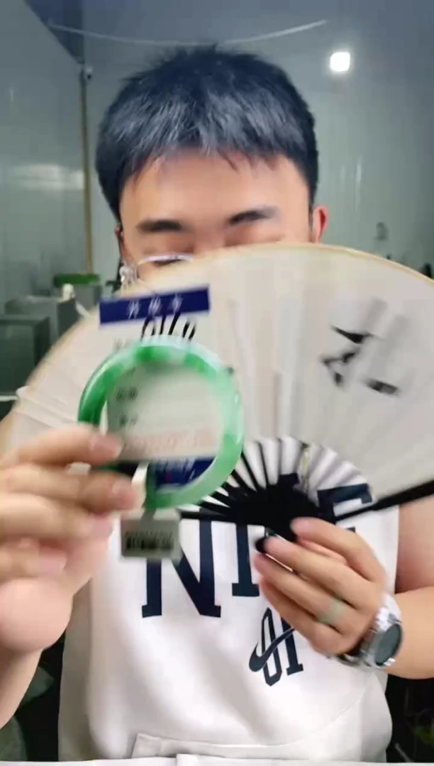 石英质玉手镯未镶嵌花羽遇非洲翠工厂-序号160