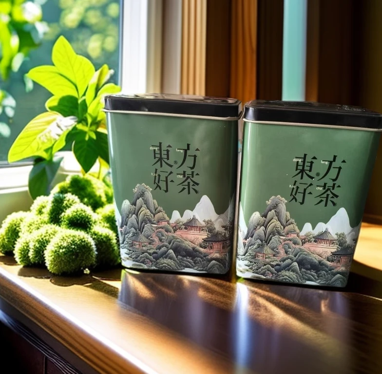 龙井绿茶两罐（罐子随机）