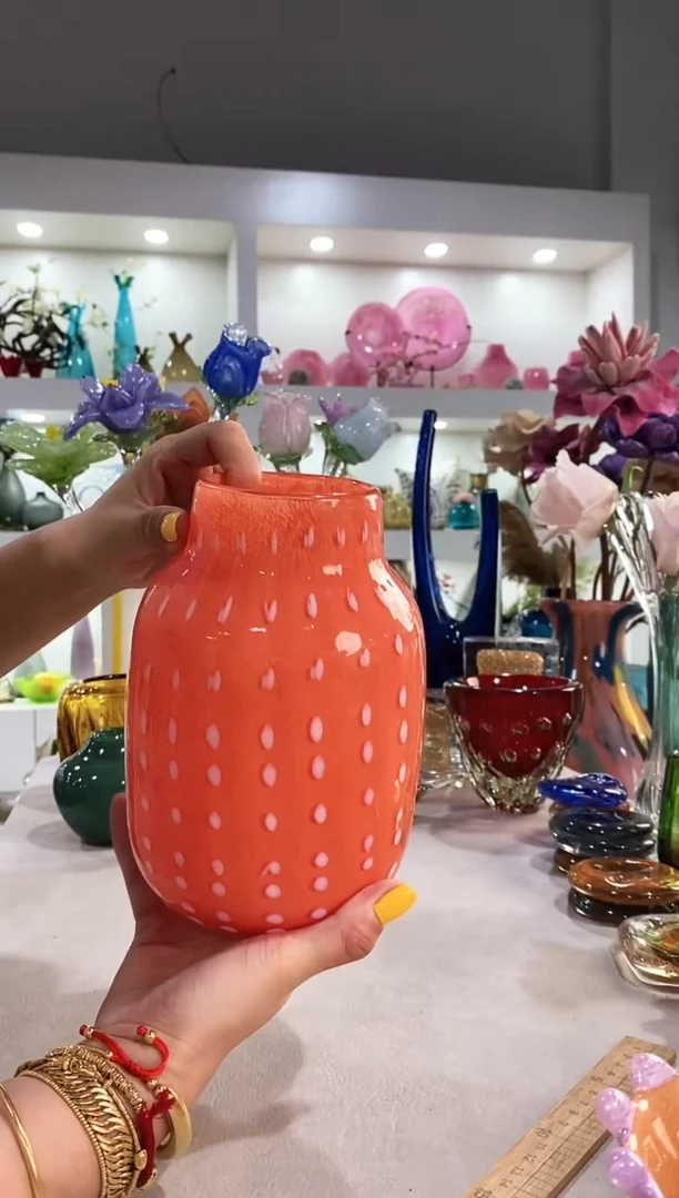 慕忆家手作琉璃花瓶