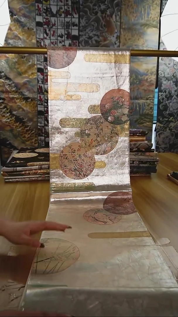 【闪购商品】织绣织锦37花鸟织螺钿
