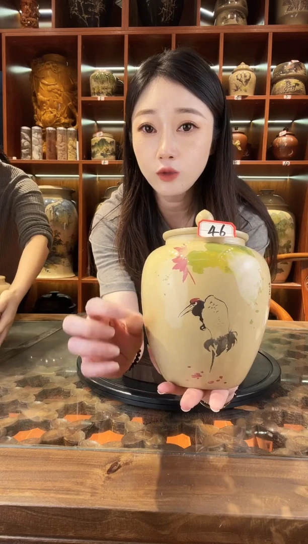 罐李旭泽作品小茶罐@46