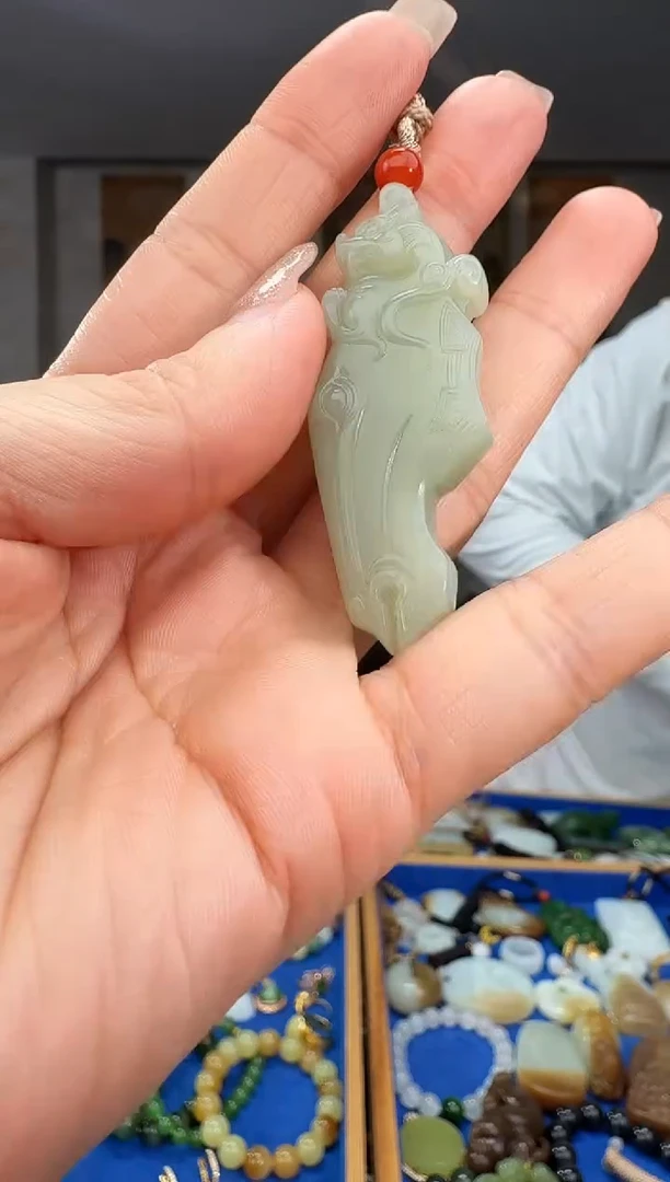 颈饰未镶嵌和田玉拍一发一多样性发货