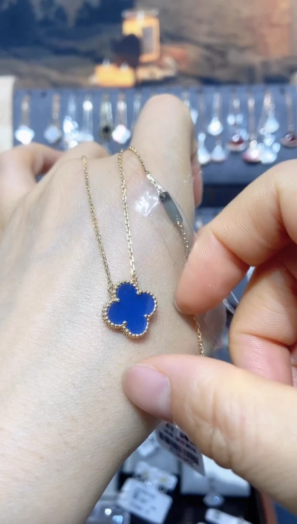 玛瑙/玉髓套链18K金镶嵌玛瑙K黄