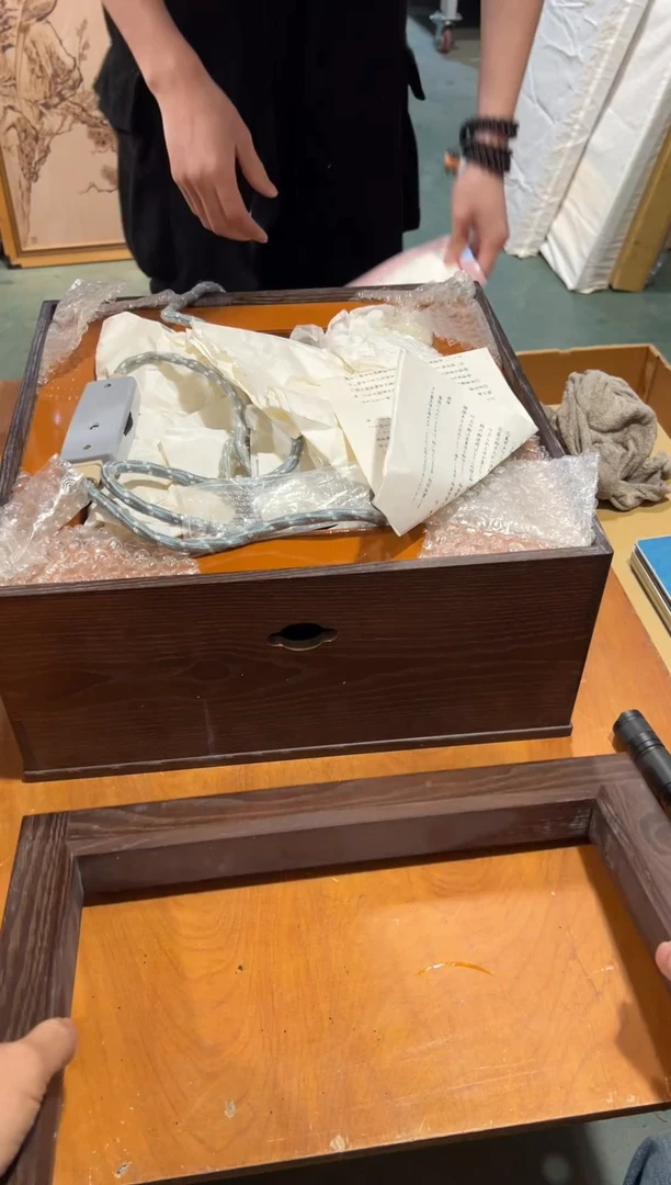 A5073木制中古周边/炉胆一点点点裂