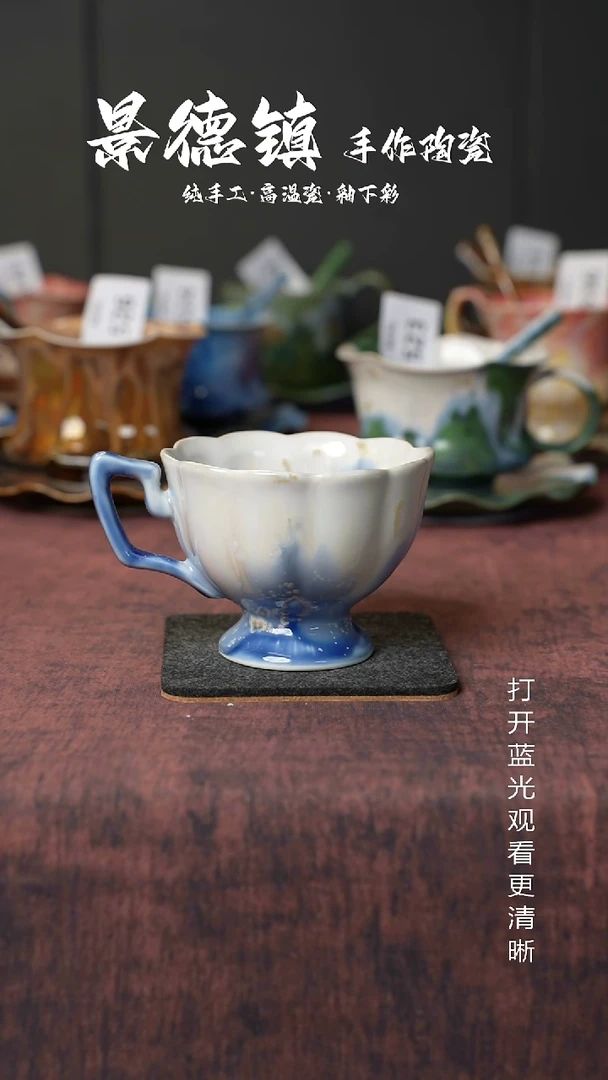 原创景德镇手工高温陶瓷742