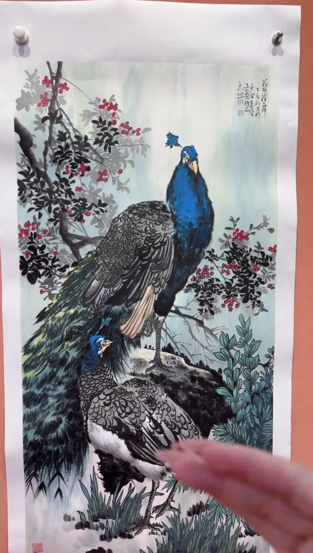 国画师立照老师国画作品