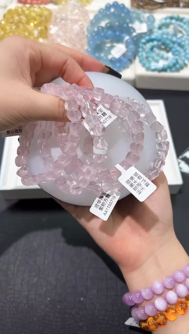 水晶手链未镶嵌73y多样性发其一【1条】默认微瑕