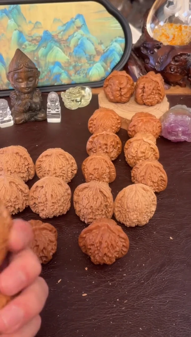 把件文玩核桃43官帽