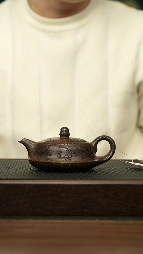 【闪购商品】紫砂茶壶宜兴原矿 手工 紫砂壶容量200CC