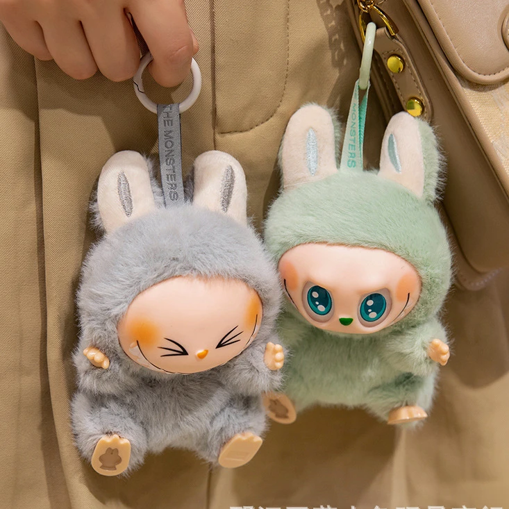 【祖国版】二代毛绒玩具马卡龙搪胶挂件公仔潮玩 布布