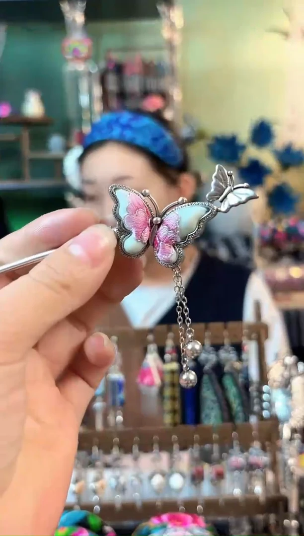 织绣彩云南阁非遗老绣706