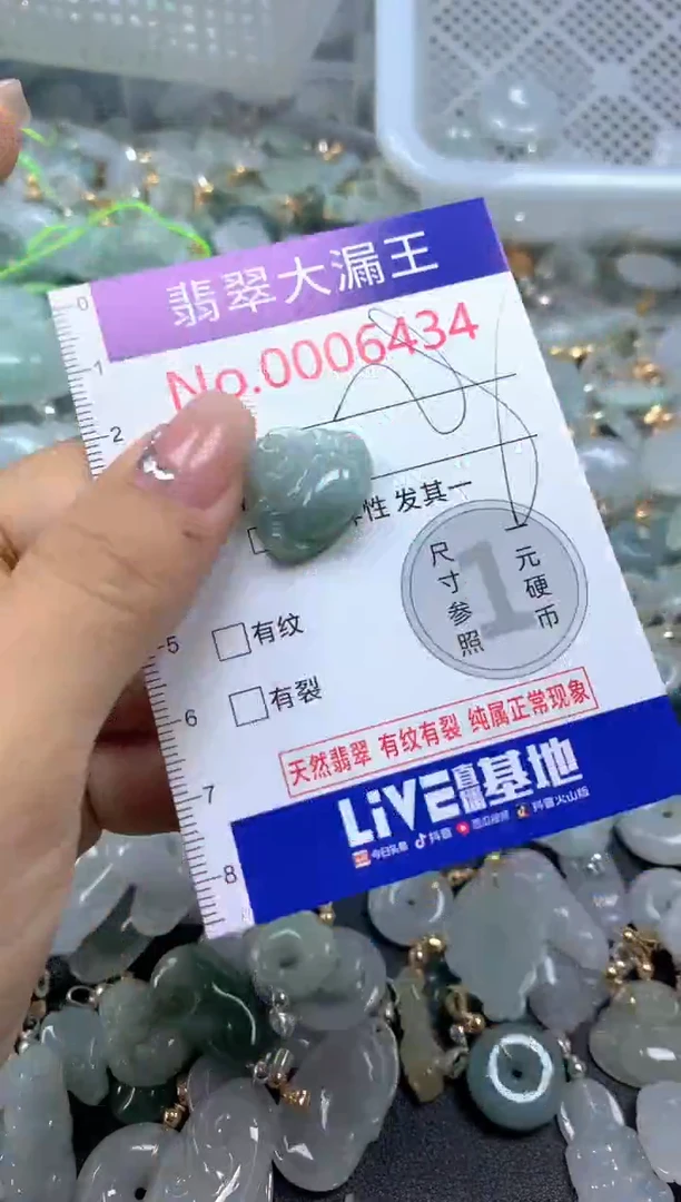 颈饰未镶嵌翡翠6434