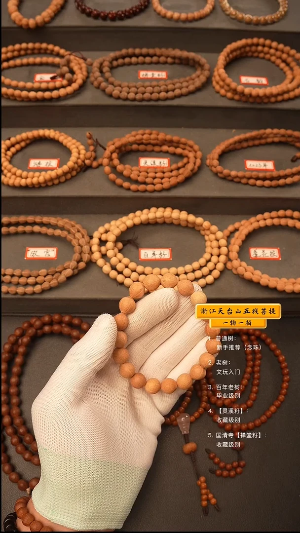 吊坠五线菩提手串