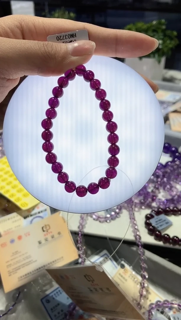 【闪购商品】石榴石手串未镶嵌手串