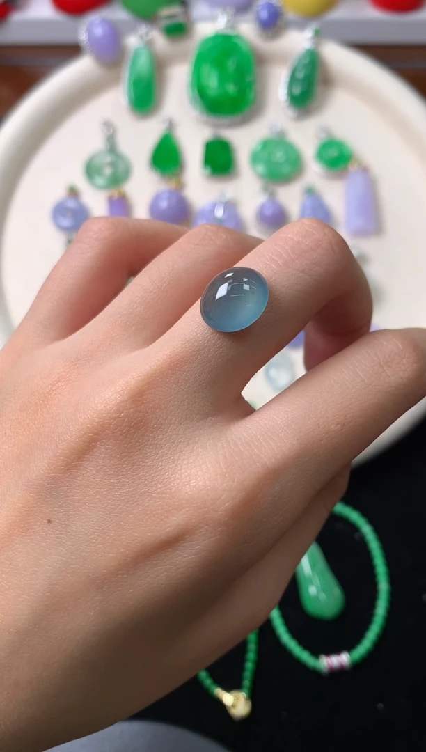 定制翡翠未镶嵌裸石（镶嵌定制）