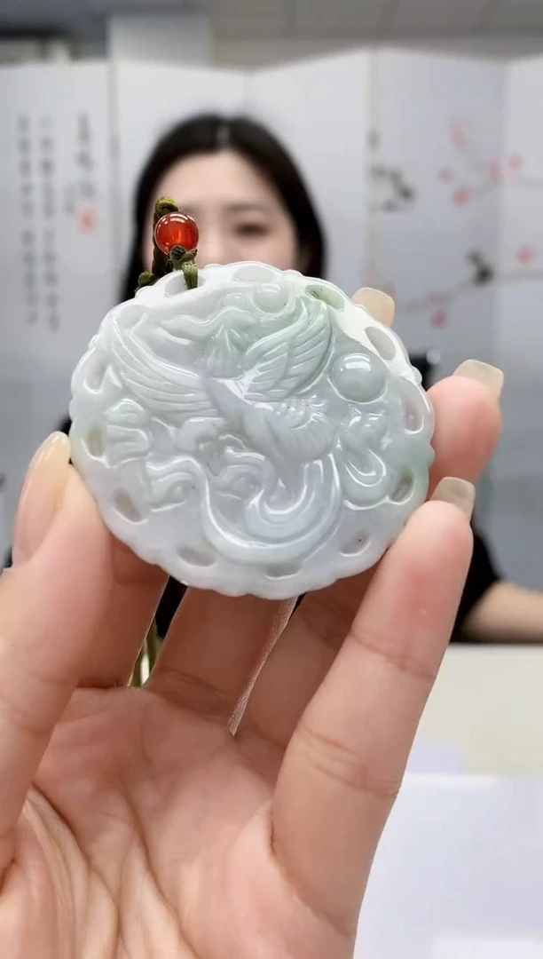 【闪购商品】翡翠颈饰未镶嵌0405lr-jj挂件79