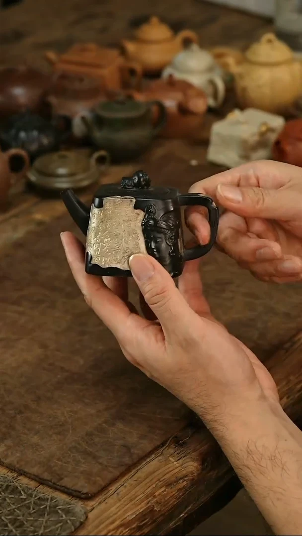 茶壶紫砂佛说紫砂壶