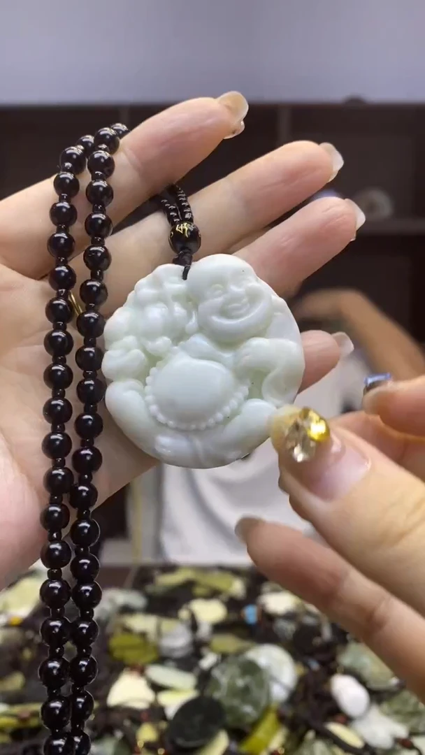 未镶嵌岫玉挂件