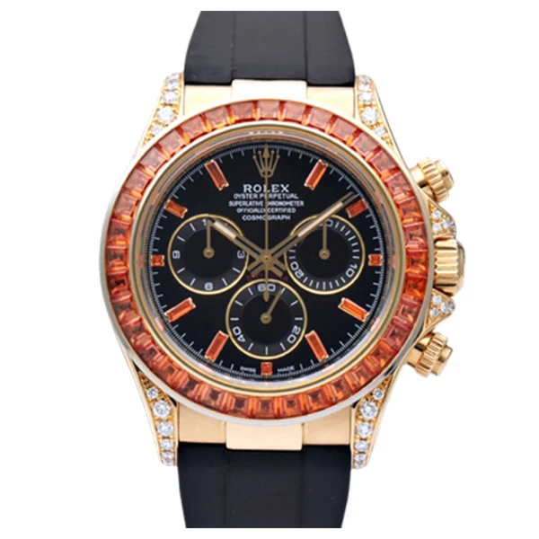 99新 Rolex/劳力士 老佛爷/劳力士116518后盘后钻/自动/单表/40mm