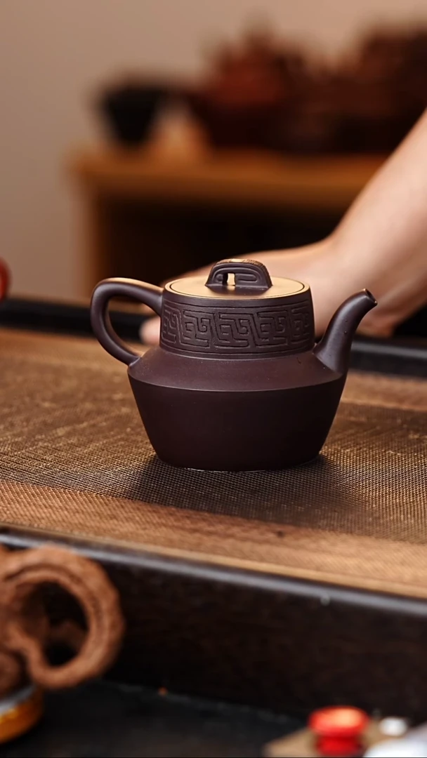 茶杯紫砂原矿紫砂壶