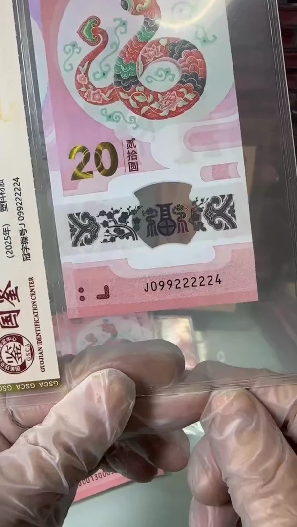 【闪购商品】塑料099222224-蛇钞单张！