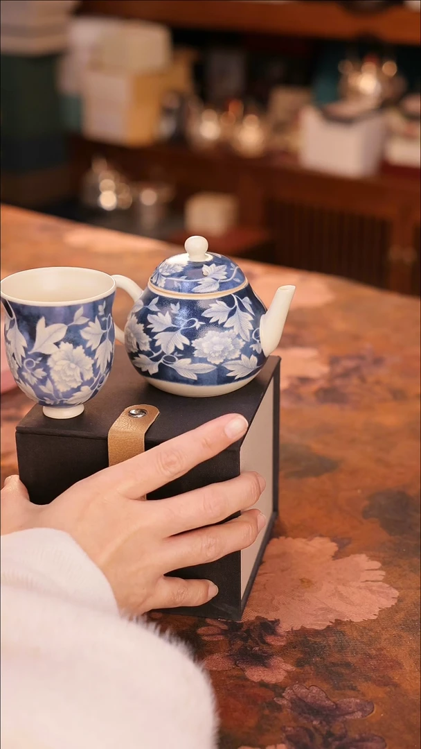 【闪购商品】陶瓷茶具（无礼盒无茶盘）@@A10623