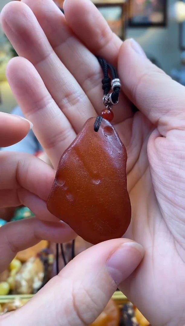【闪购商品】琥珀颈饰未镶嵌吊坠