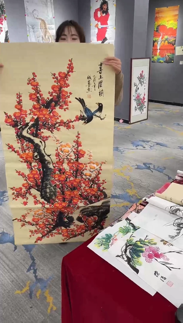 竖款年画艺术作品欣赏D7
