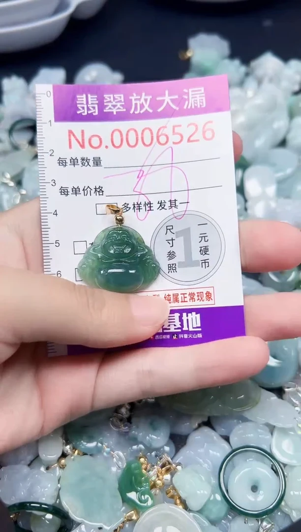 颈饰未镶嵌翡翠6526