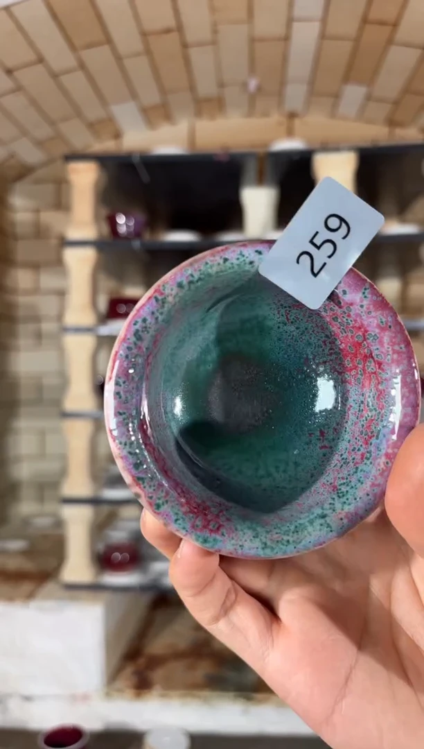 杯精品窑变钧瓷茶器