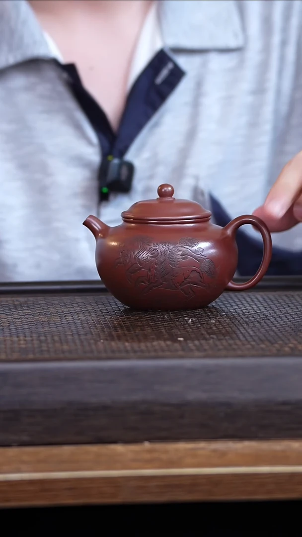 茶壶紫砂宜兴手工原矿紫砂壶001