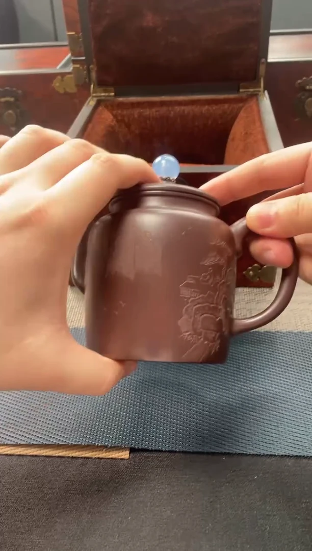 茶壶紫砂98  宜兴原矿紫砂