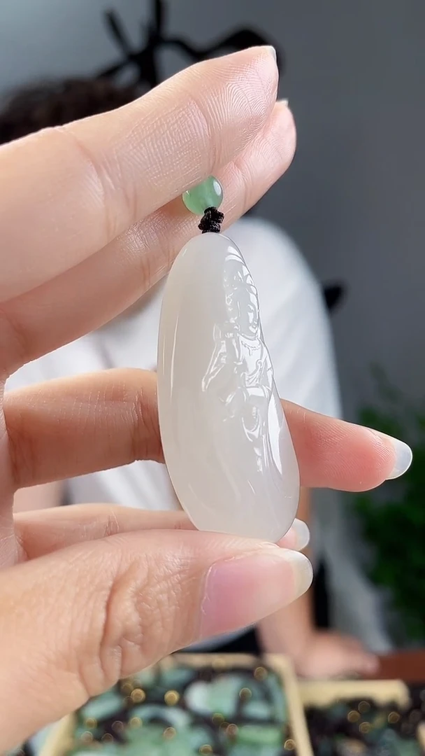 和田玉未镶嵌颈饰拍一发一，多样性发货