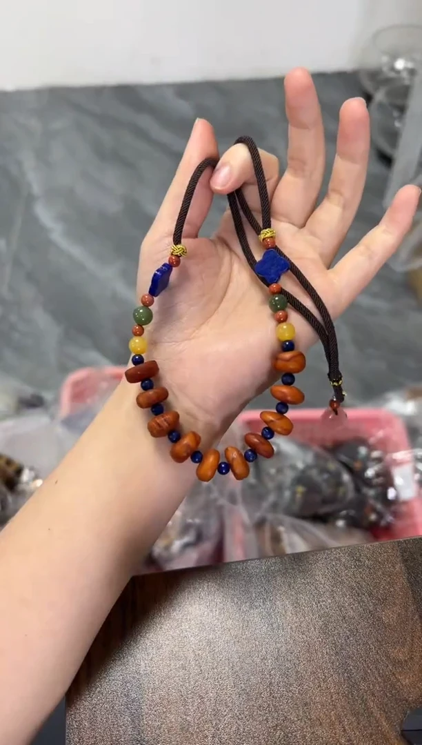 未镶嵌项链蜜蜡蜜蜡项链2[多样发其一]