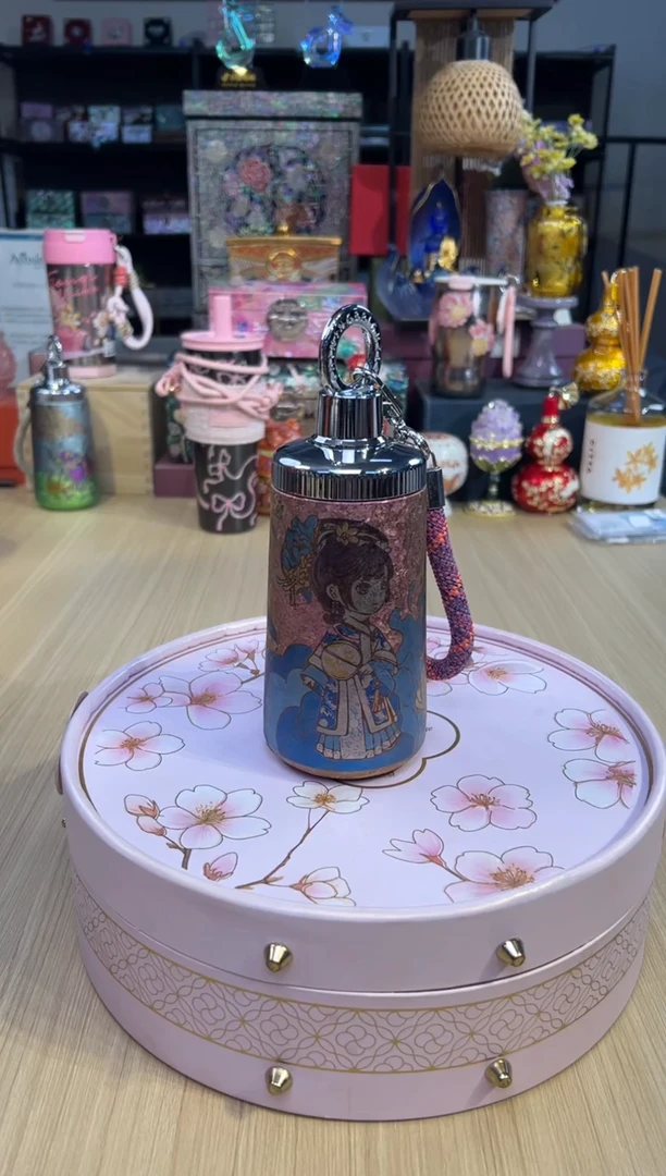 110奥伯顿 花汐钛语随身杯