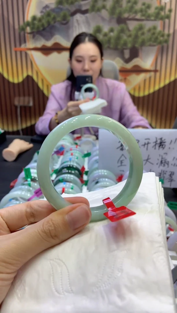 未镶嵌手镯翡翠00006653