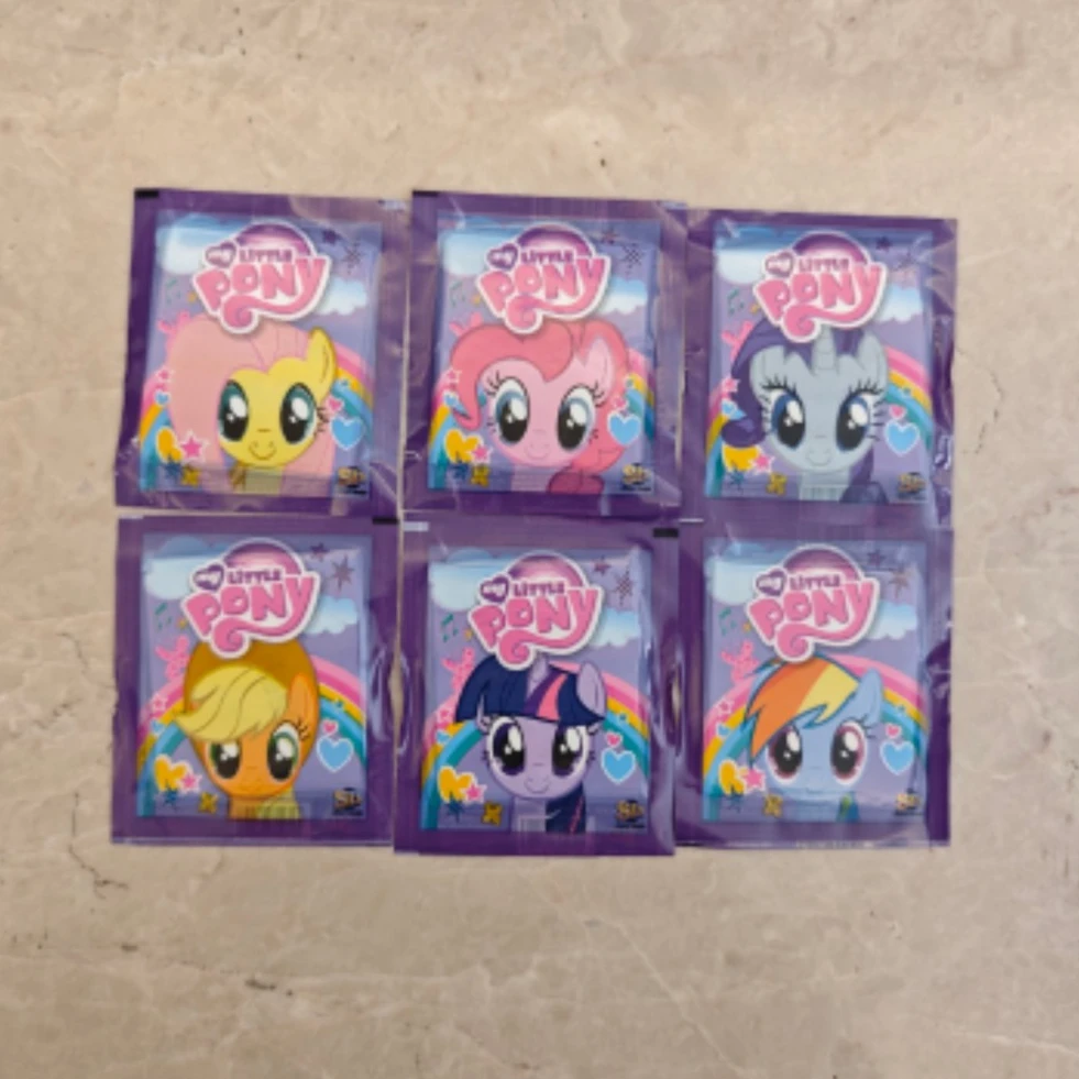 国潮玩具【拆盒】小马宝莉美版 EQG新版贴纸 卡牌盲盒拆卡