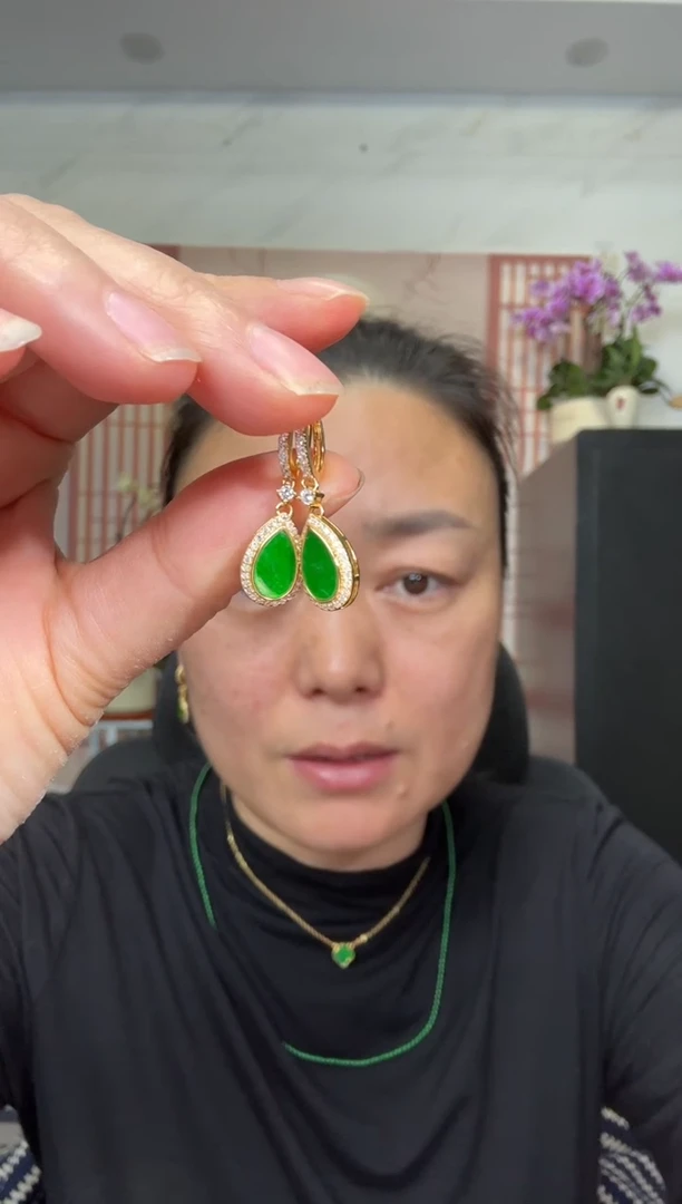 颈饰银S925镶嵌翡翠【多样性发其一】00005977